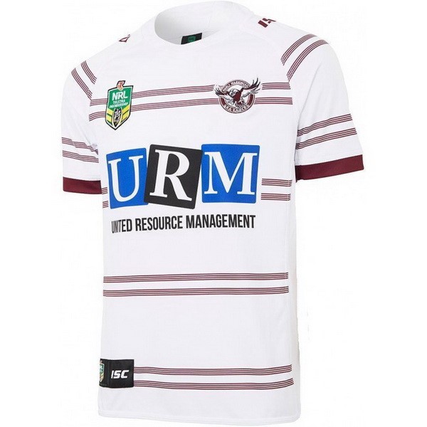 Tailandia Camiseta Manly Sea Eagles 2ª Kit 2018 Blanco